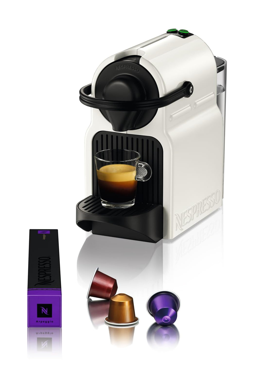 Machine à Café Inissia Blanche Cafetière Espresso